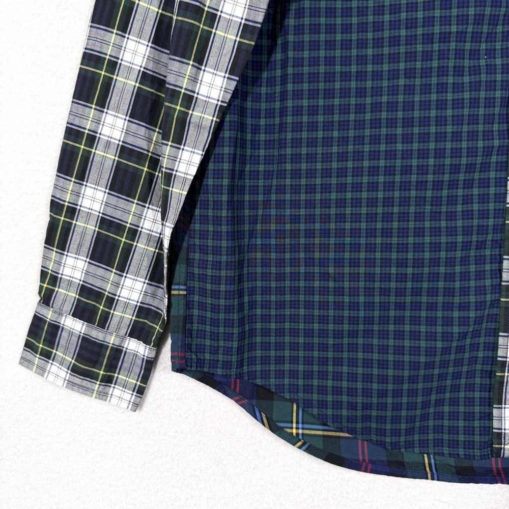 Polo Ralph Lauren Shirt Boys XL 18-20 Patchwork Plaid Fun Button Down Tartan NWT - Picture 3 of 12